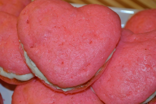 Valentine Heart Whoopie Pies